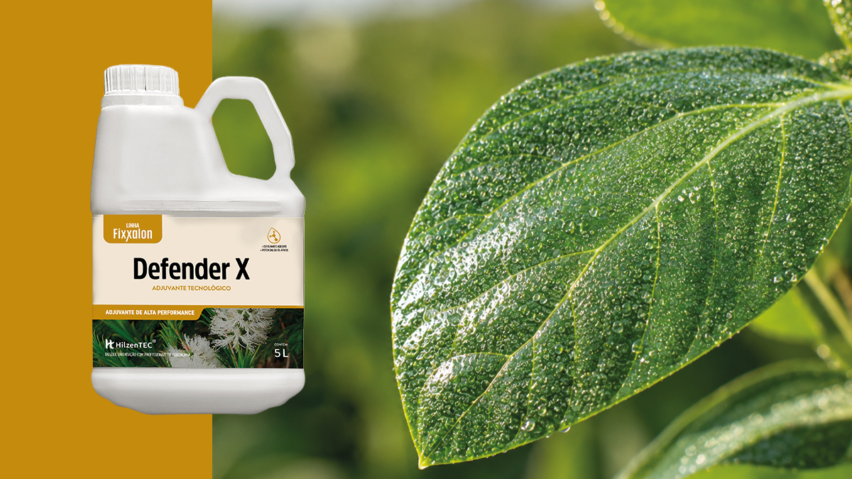 Embalagem do produto Defender X da Hilzentec