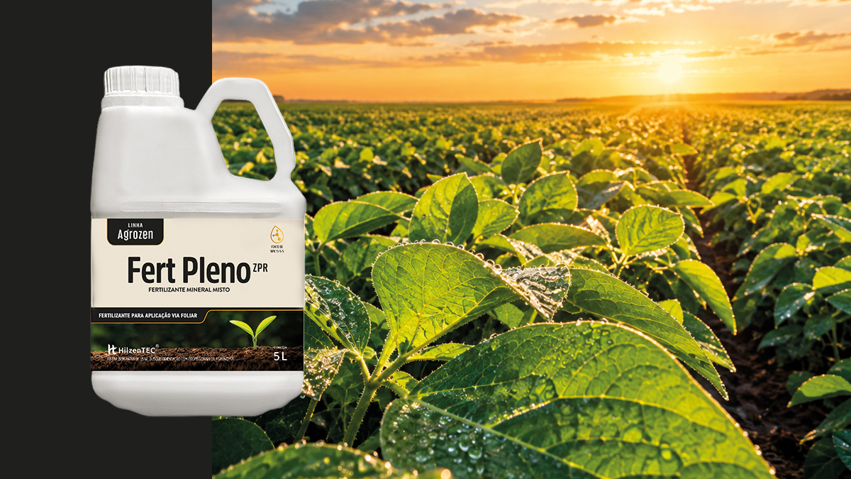 Fert Pleno, fertilizante NPK 15-5-5 para nutrição completa da lavoura