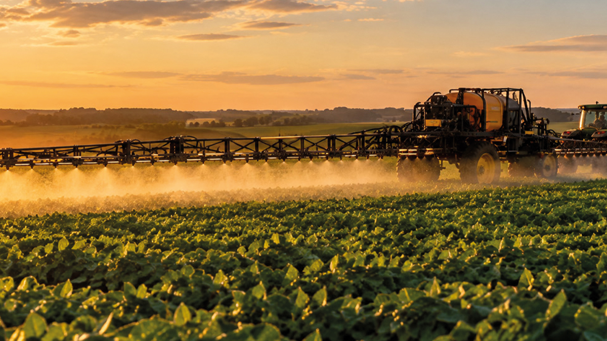 Eficiência da pulverização agrícola