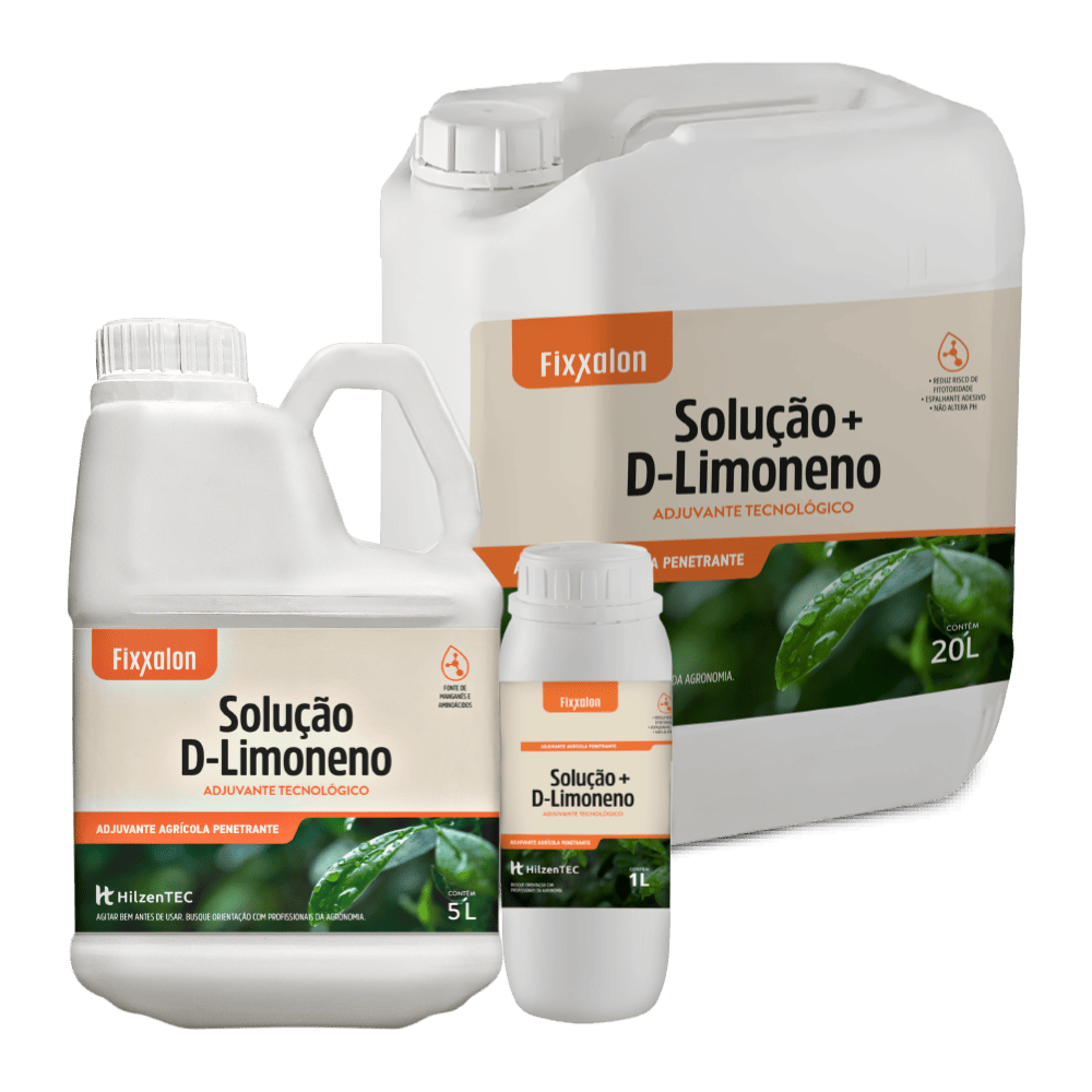 Solução + D-Limoneno